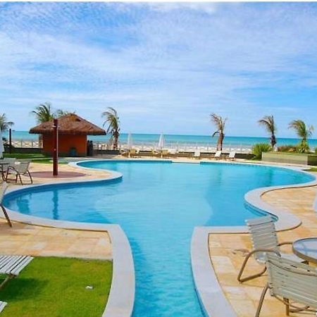 Apartamento Vista Total Do Mar Uma Cobertura A 400M Do Beach Park No Porto Das Dunas Aquiraz Condominio Terramaris Piscina Ampla Parque Infantil Sauna Estacionamento Privado Exterior photo