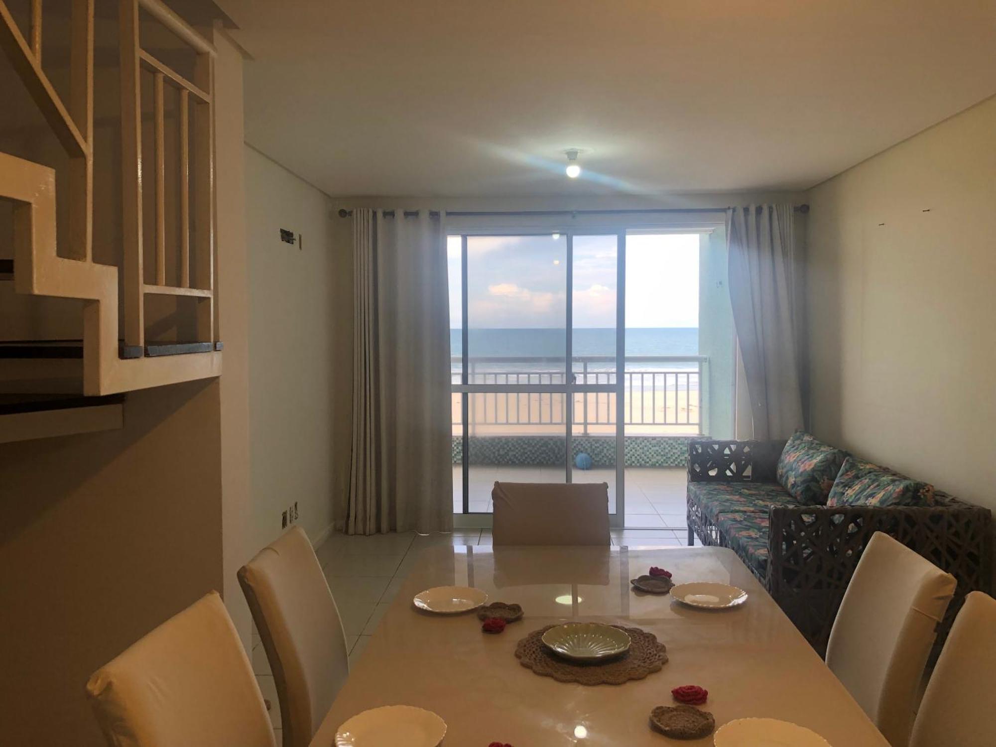 Apartamento Vista Total Do Mar Uma Cobertura A 400M Do Beach Park No Porto Das Dunas Aquiraz Condominio Terramaris Piscina Ampla Parque Infantil Sauna Estacionamento Privado Exterior photo