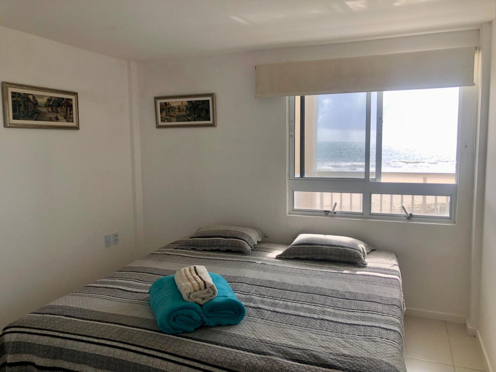 Apartamento Vista Total Do Mar Uma Cobertura A 400M Do Beach Park No Porto Das Dunas Aquiraz Condominio Terramaris Piscina Ampla Parque Infantil Sauna Estacionamento Privado Exterior photo