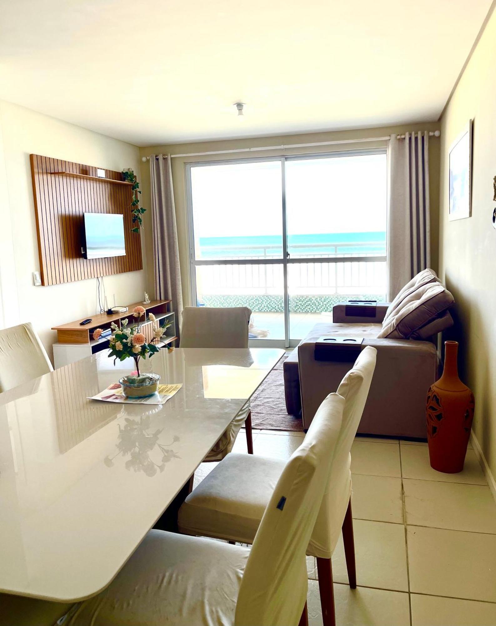 Apartamento Vista Total Do Mar Uma Cobertura A 400M Do Beach Park No Porto Das Dunas Aquiraz Condominio Terramaris Piscina Ampla Parque Infantil Sauna Estacionamento Privado Exterior photo