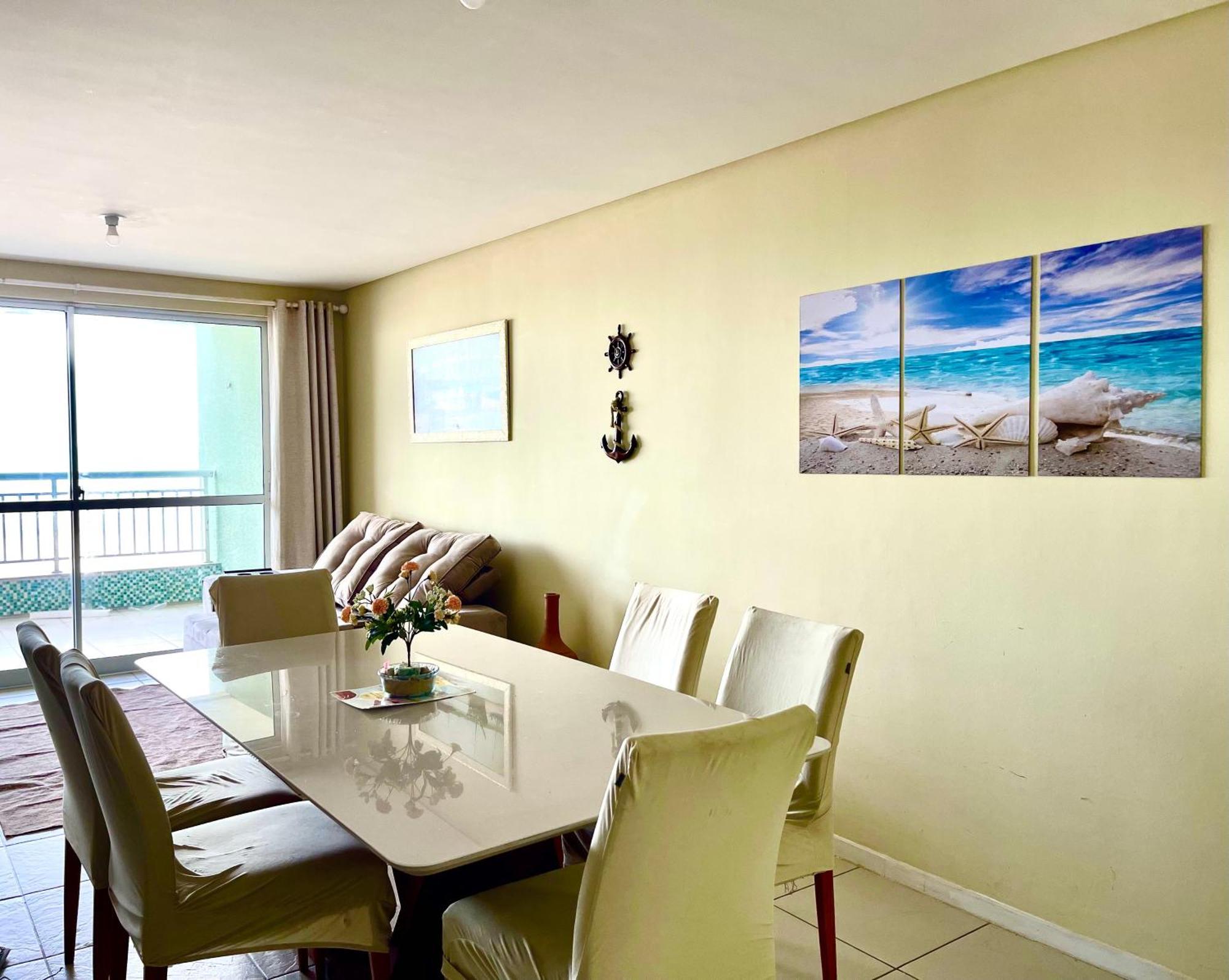 Apartamento Vista Total Do Mar Uma Cobertura A 400M Do Beach Park No Porto Das Dunas Aquiraz Condominio Terramaris Piscina Ampla Parque Infantil Sauna Estacionamento Privado Exterior photo